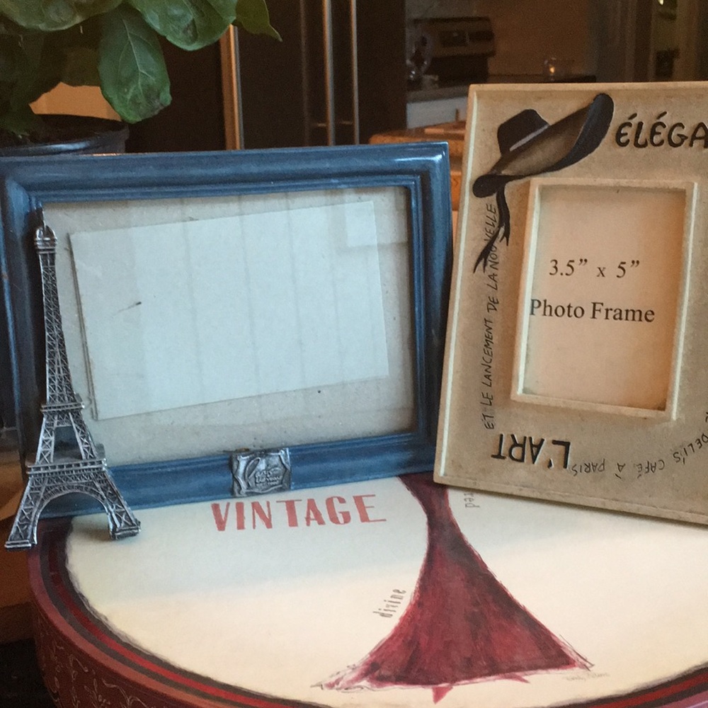 French / Paris themed frames